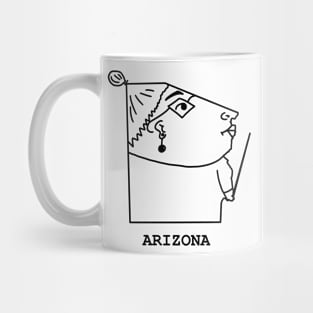 Arizona Upside Down Mug